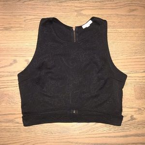 NWOT Silence + Noise Crop Top